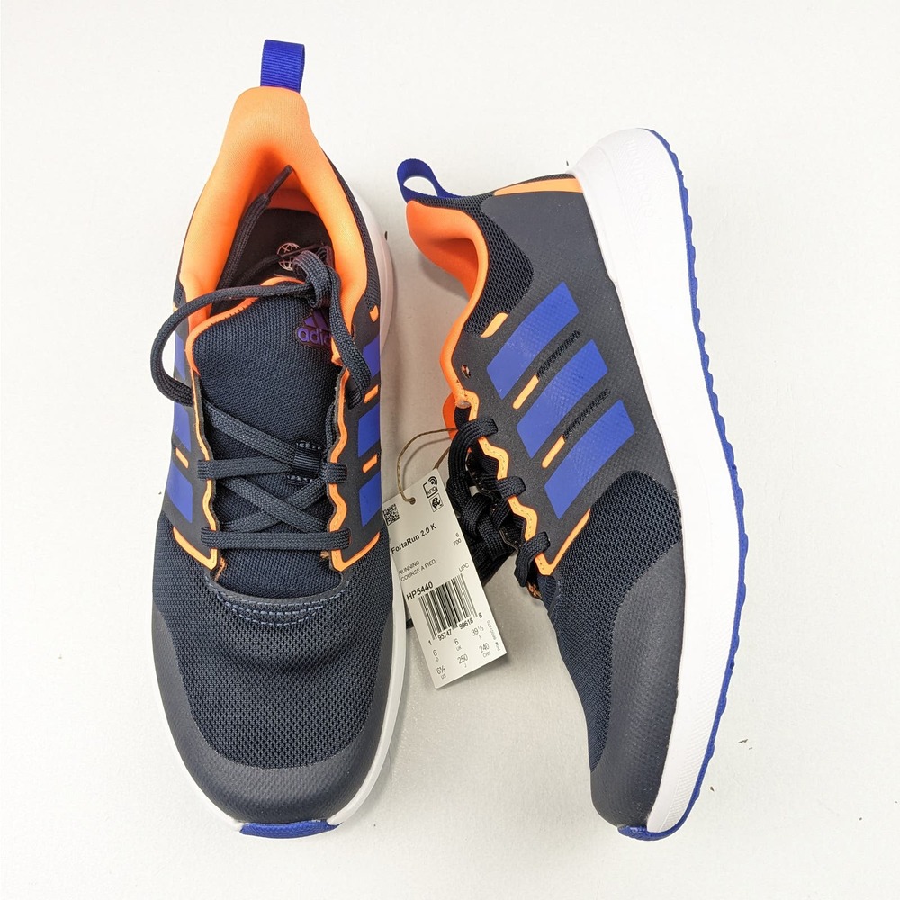 Adidas FortaRun Navy/Orange Sneakers